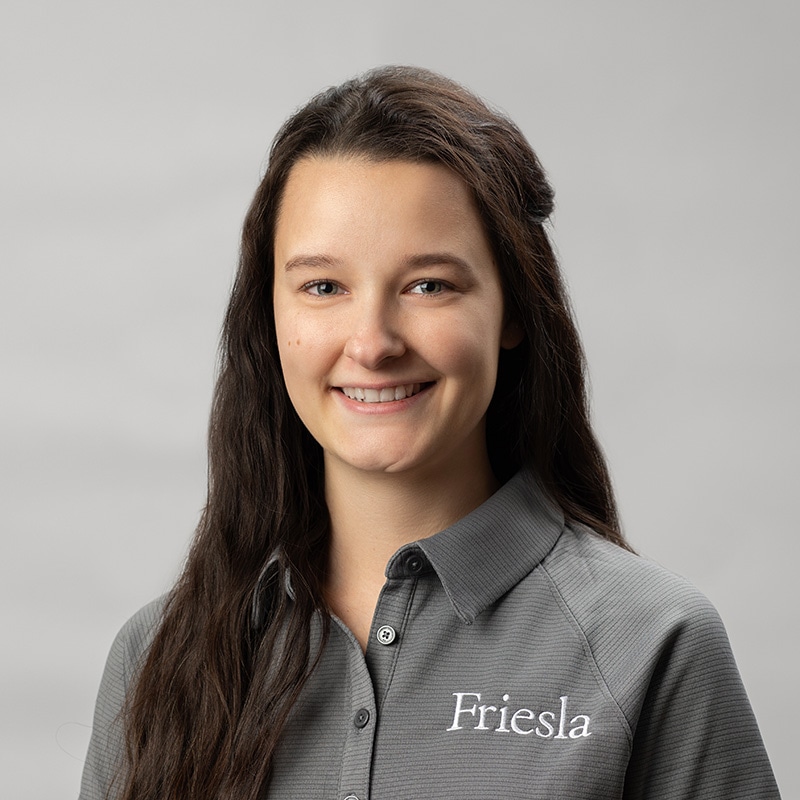 Lydia VanDriel, Friesla’s Sales & Marketing Assistant